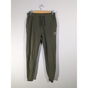 Gymshark Green Recharge Active Joggers Elastic Waist Sweatpants Men Size M‎